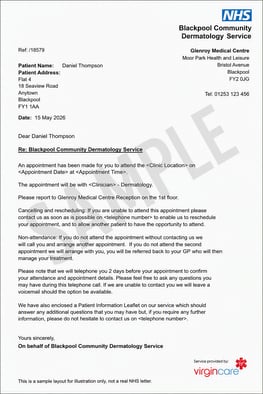 NHS Letter