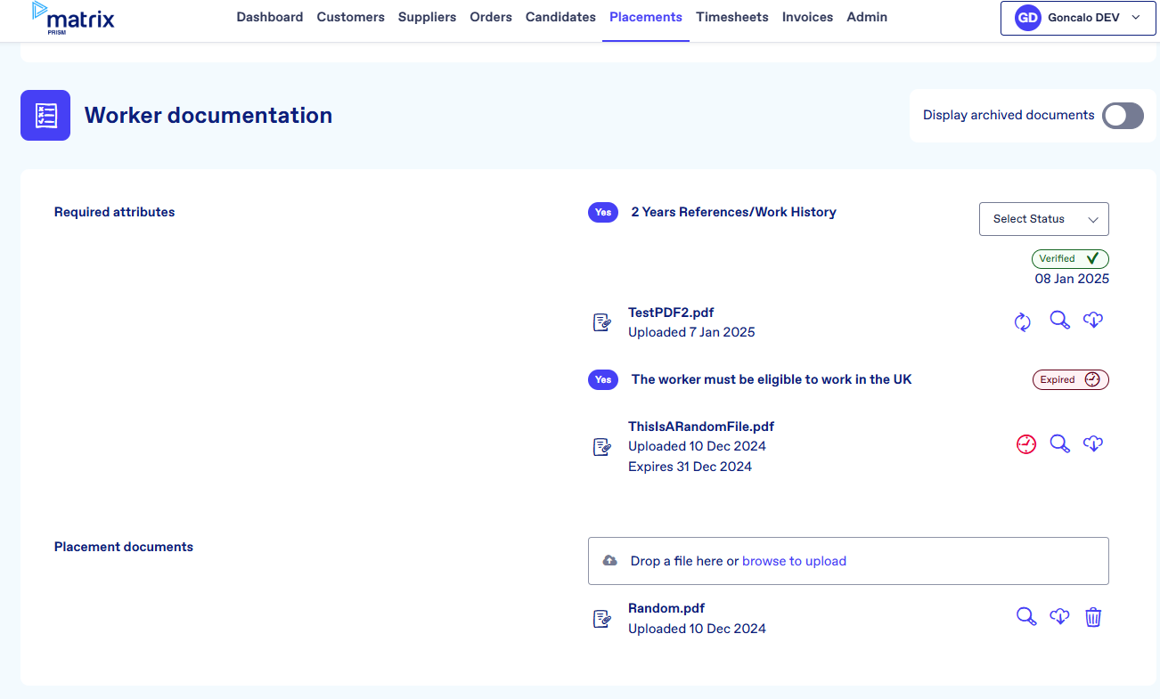 Ability to Add Additional Documents Ability to Add Additional Documents