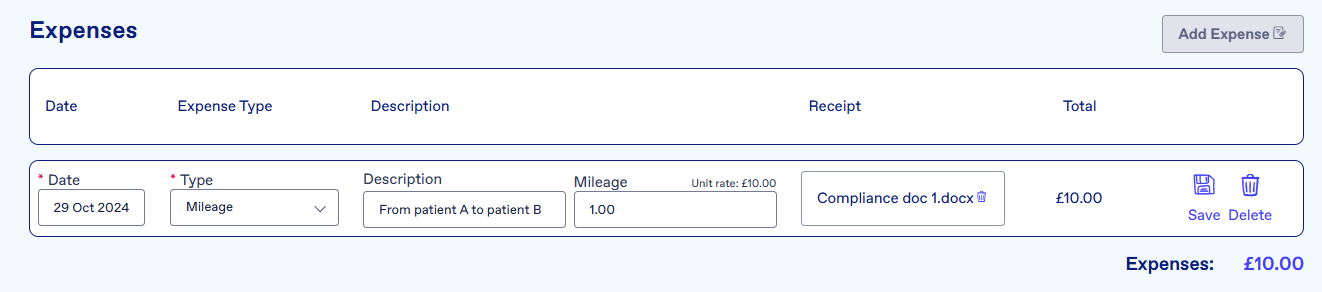 Guidance for Expences Added Guidance for Expences Added