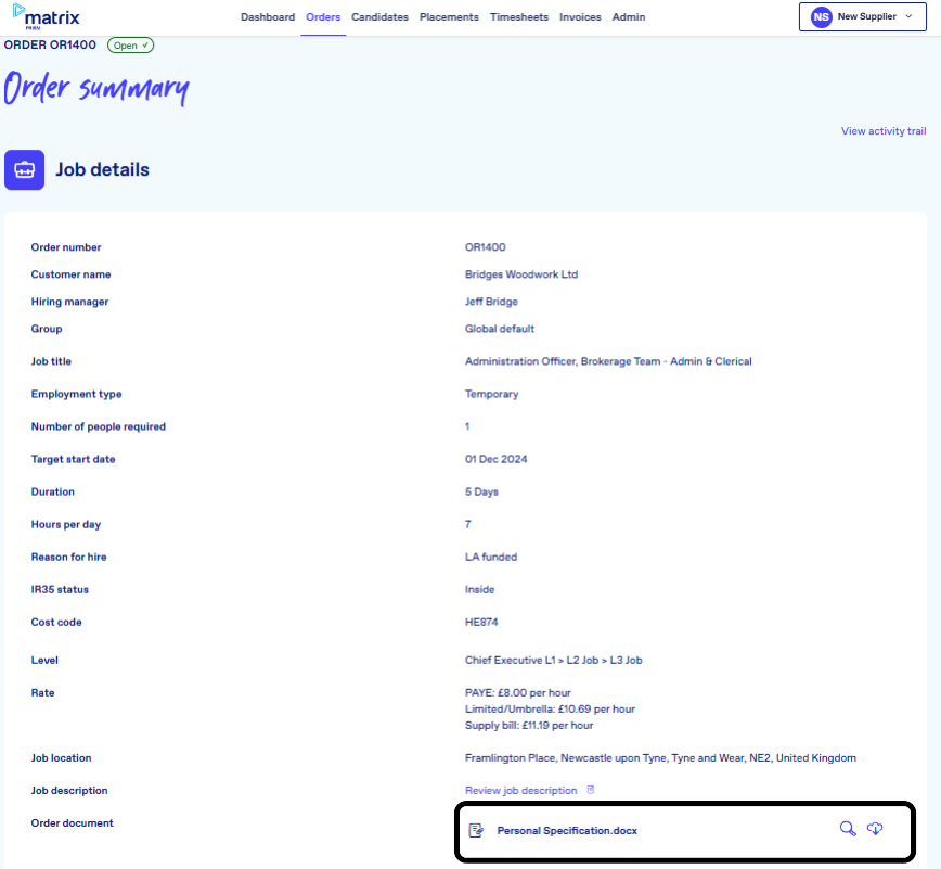 Suppliers Can View Documents Suppliers Can View Documents